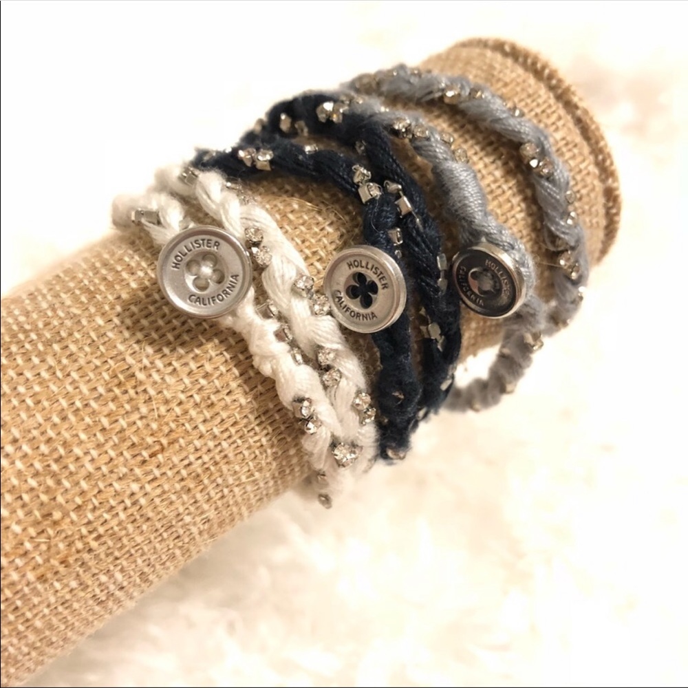Three Hollister wrap Bracelets